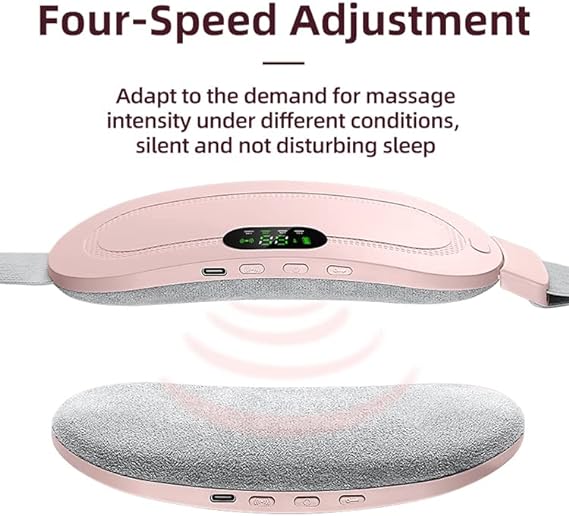 Period Cramp Electric Massager Vibrating Heating Belt